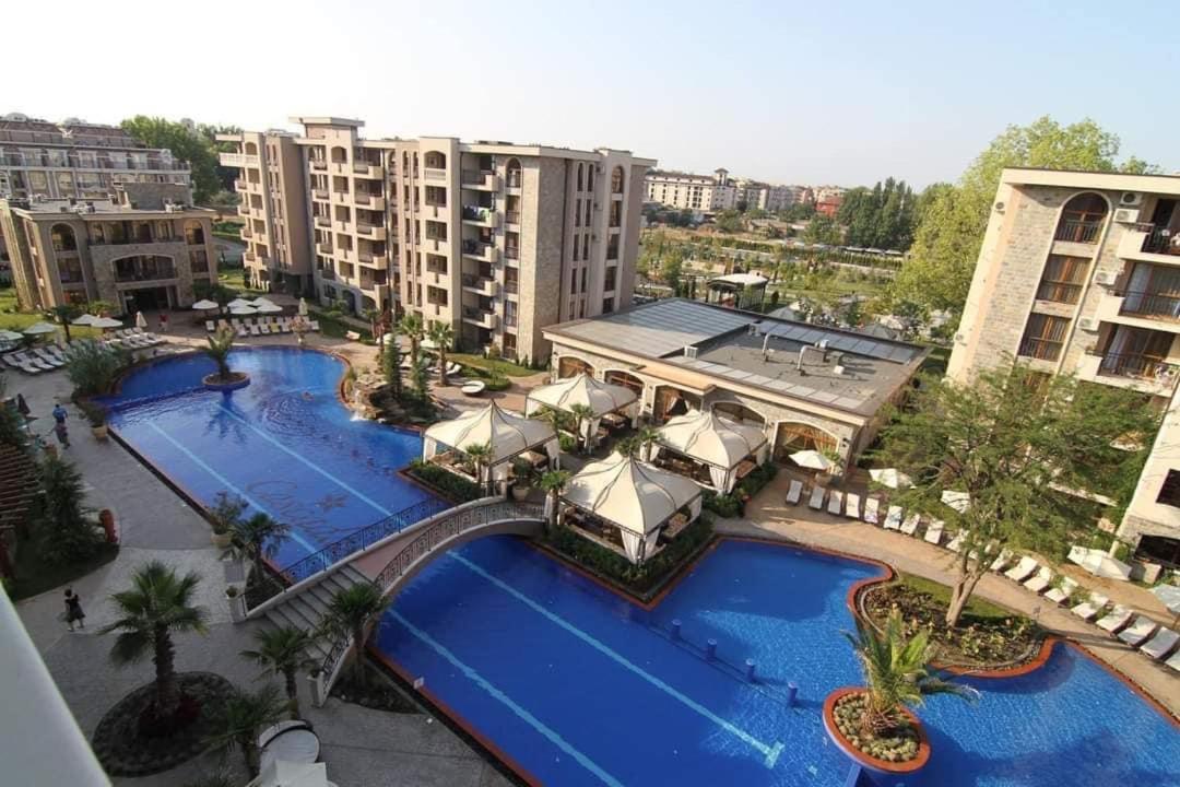 Wonderful Deluxe Appartement In Cascadas Family Resort Солнечный берег Экстерьер фото