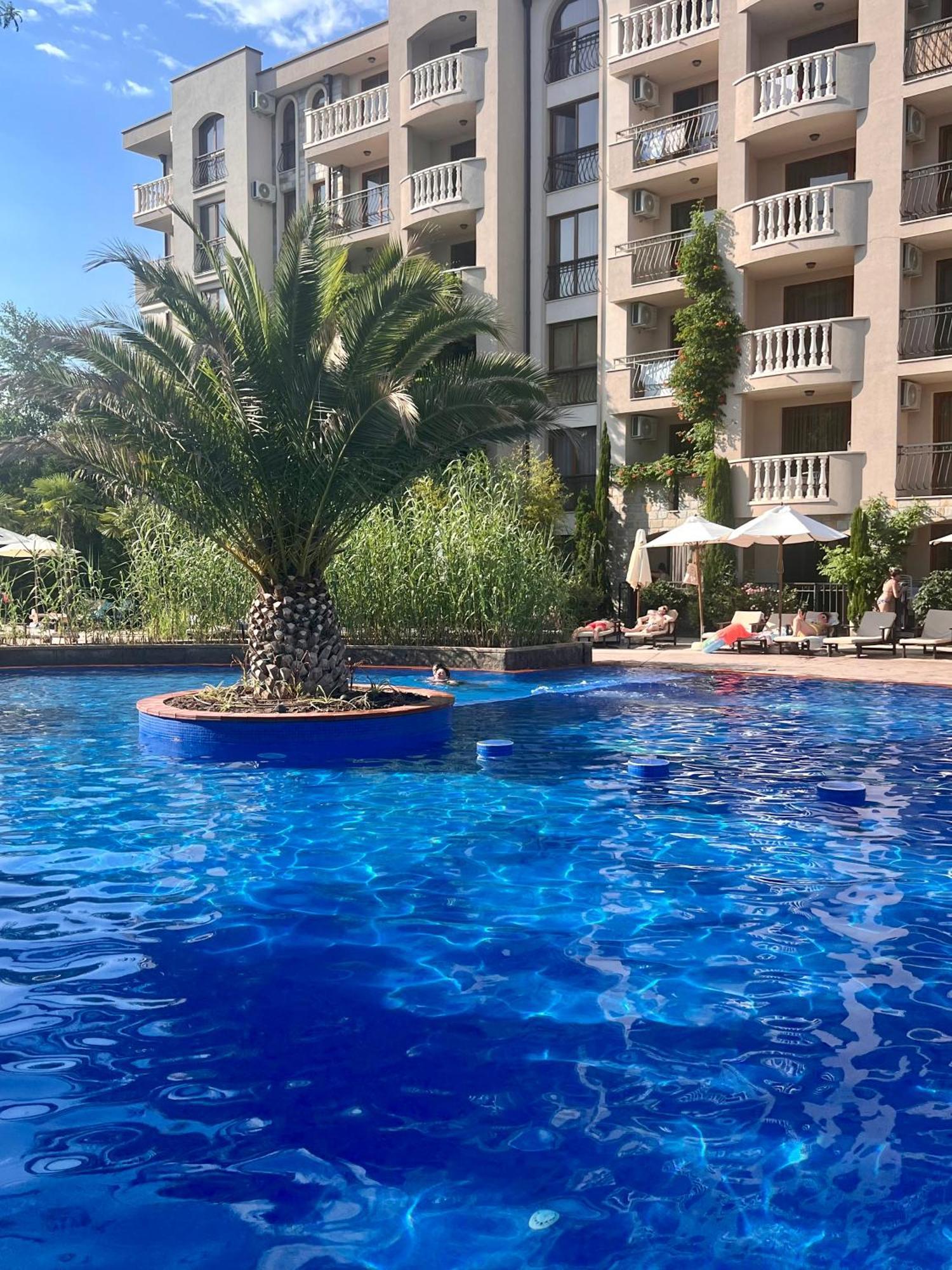 Wonderful Deluxe Appartement In Cascadas Family Resort Солнечный берег Экстерьер фото