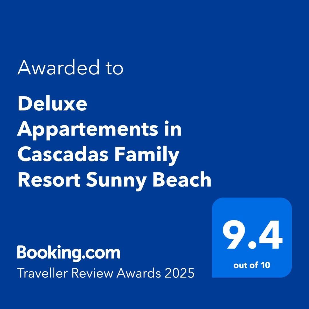 Wonderful Deluxe Appartement In Cascadas Family Resort Солнечный берег Экстерьер фото